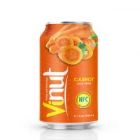 330ml Canned Carrot juice drink