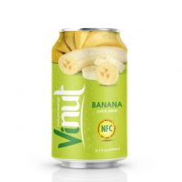 330ml Canned Banana juice drink