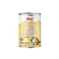 400ml USDA  Organic Coconut Milk with Vanilla flavour