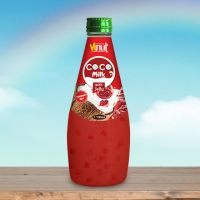 290ml Bottle Coconut Milk with Jelly Pomegranate flavour