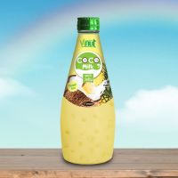 290ml Bottle Coconut Milk with Jelly Pineapple flavour