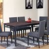 Indoor wood dining set