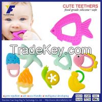 Animal Shape Baby Teething Toys Funny Baby Learning Teether