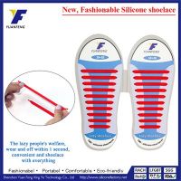 High Quality Silicone Lazy Shoe Laces for Christmas Gift