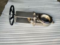 DIN Stainless Steel 304 316 Knife Gate Valves with replaceable seat, bi-directional