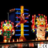 Chinese traditional silk festival lantern decoration