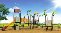 Durable Slide Plant Fairy Series Outdoor Playground Equipment WD-ZW102