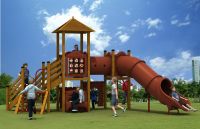 WD-TM134 Commerce Wooden Series Outdoor Playground Equipment