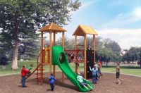 Hot Selling Outdoor Playground Equipment Wooden Series WD-TM136