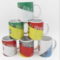 11 oz ceramic mugs with colorful printing