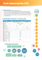 Fructo-oligosaccharides (FOS)