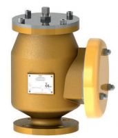 FST420 Deflagration end-of-line flame arrester with pressure and vacuum valves
