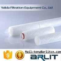 Pleated Micropore Membrane Water Filter Cartridge for Water Treatment