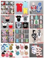 Summer Baby Cotton Printed Onesies Rompers Infant Toddler Shorts Brief Jumpsuits Girls Boys Bodysuits Clothes Climb Sleepwear Pajamas Wear