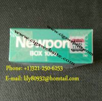 NP Menthol 100s Cigarettes, Illinois Stamp