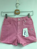 Washed pink "Fila" girl's short