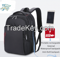 USB charging anti-theft backpack computer backpack 16 inch 20