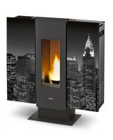 CADEL WALL 9 kW PELLET STOVE