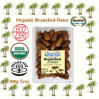 Dates Deglet Noor Organic Branched Dates Tray 500 g