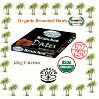 Dates Deglet Noor Organic Branched Dates Carton 1 Kg