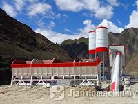 HZS statioanry concrete batching plant