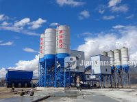 Fully automatic ready mix concrete batching plant