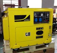 Super silent 5kw diesel generator  single phase  air cooling for home use