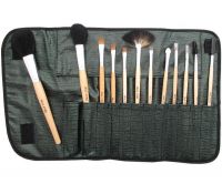 Sell 12pcs professional cosmetic brush in a pouch