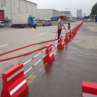 OEM rotomolding plastic traffic barrier/ road safty barrier