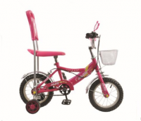 Aluminum rim kids bike bicycle, small bike for children with seat rest back