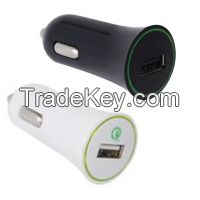 (Qualcomm Certified) 18W Quick Charge QC 3.0 Car Charger Single USB Po