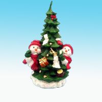 Sell Christmas resin tree with snowman