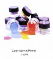 color acrylic powder