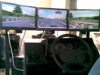 Driving training simulator(three screens)