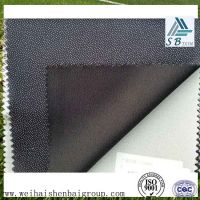 hot sell  polyester warp knitting weft insert garment interlining fabric