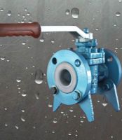 PFE lined plug valve