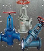 PFE/PFA lined globe valve