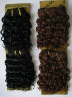 Sell curly hair, weft hair, straight hair