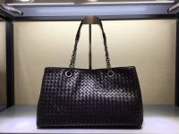 Classic lambskin leather woven bag