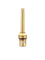 Brass faucet connector fitting, ceramic cartridge valve core