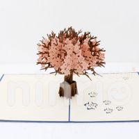 Cherry blossom 3d pop-up card - BT110