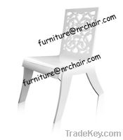 Sell acrylic baroque dining chair
