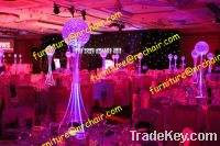 SELL banquet acrylic LED lighted table decorative centerpiece(with cry