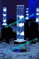 sell banquet LED lighted table decorative Flower float centerpiece