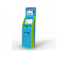 Car wash payment kiosk with receipt printer