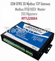 Newest S2884--GSM 3G Modbus RTU 255 Registers!