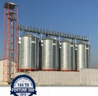 Steel Silo for Grain Storage (Flat & Hopper Bottom)