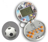 Sell Soccer Shape Soccer Game With Keychain (JG014)