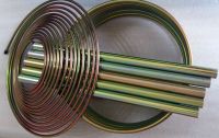 Automotive brake tube parts PVF coated galvanized copper steel pipe