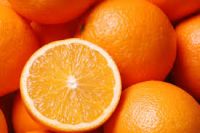 fresh Valencia orange